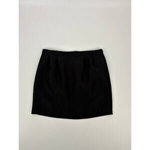 Erin Fetherston Black Mini Skirt (B50#5)